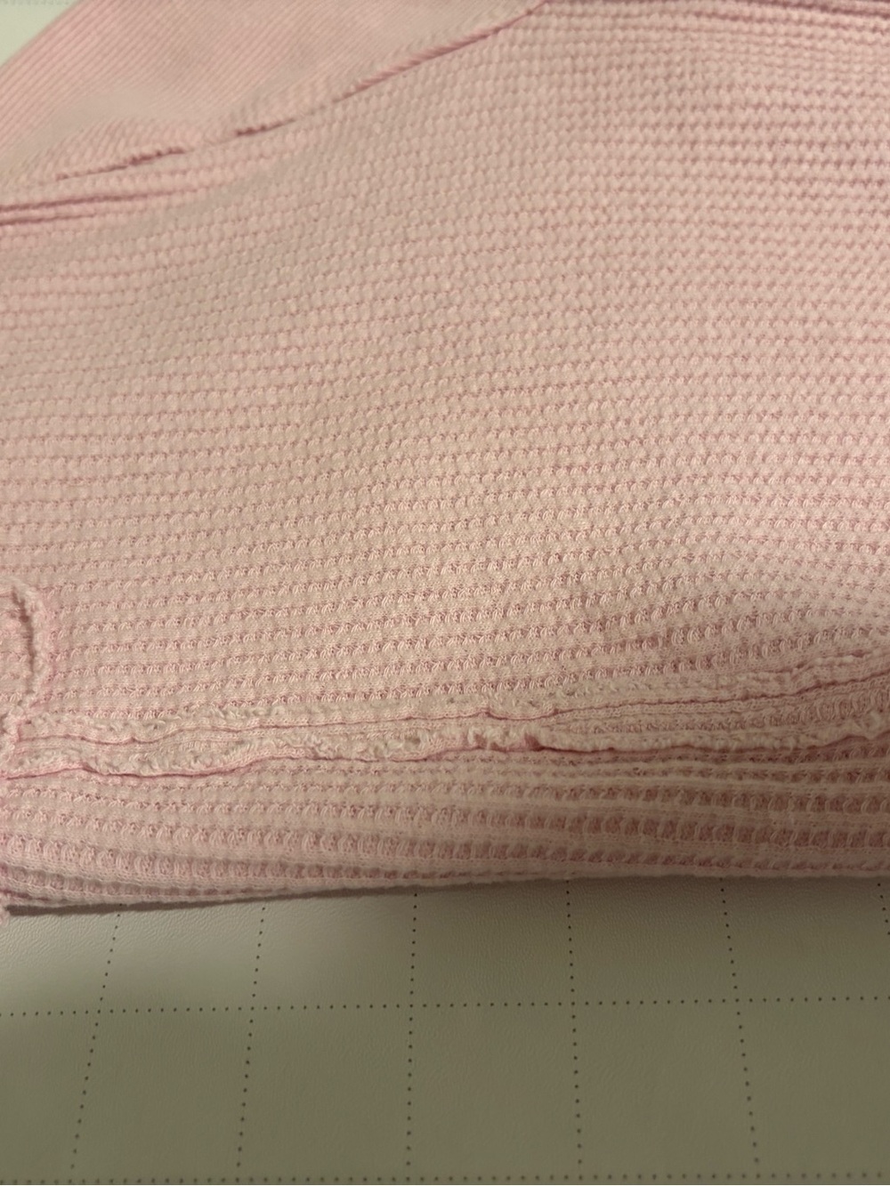 We The Free Pink Long Sleeve Top with Black Graphic and Green Accent NEW - Picture 7 of 7